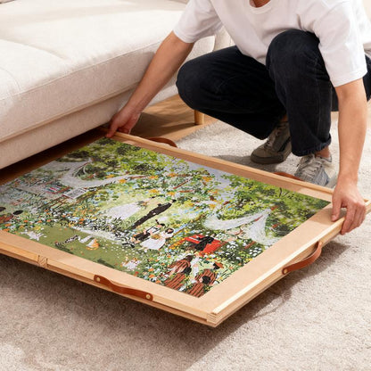 1500-Piece Rotating Puzzle Board