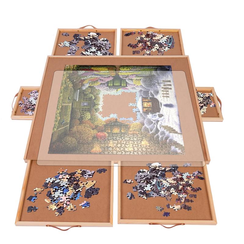 1500-Piece Rotating Puzzle Board