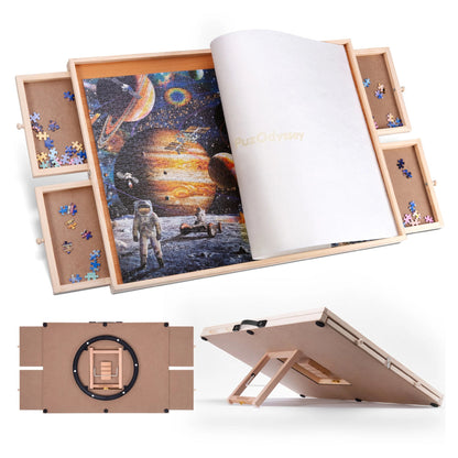 1500-Piece Rotating Puzzle Board