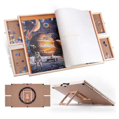 1500-Piece Rotating Puzzle Board