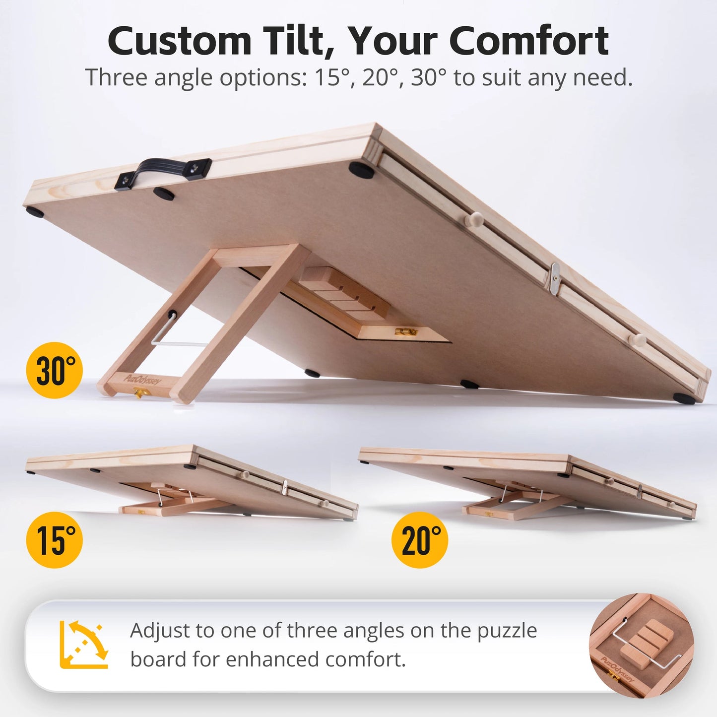 1500-Piece Rotating Puzzle Board